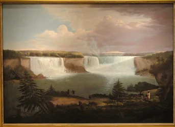 Gesamtansicht der Niagarafälle